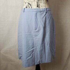 Gap Baby Blue Cotton Skirt - Size 8